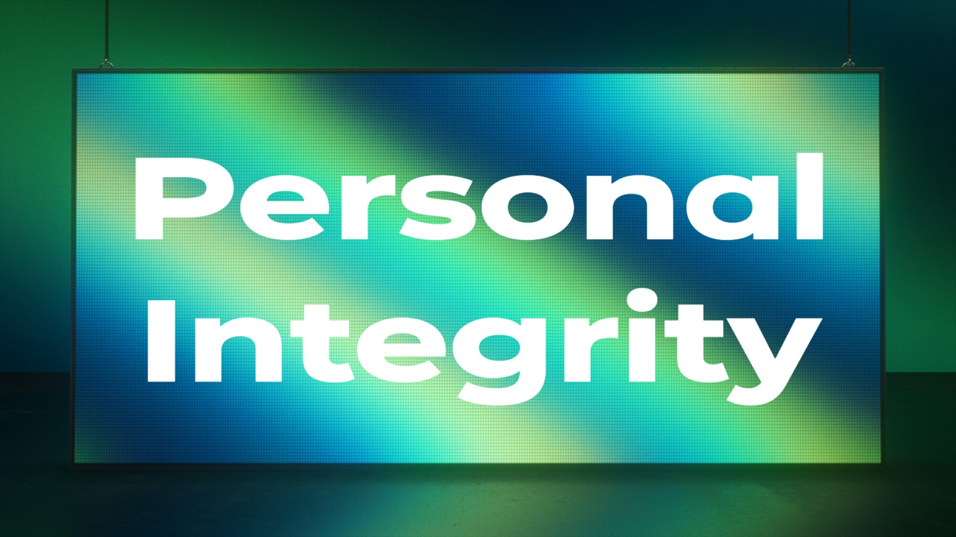 Personal Integrity